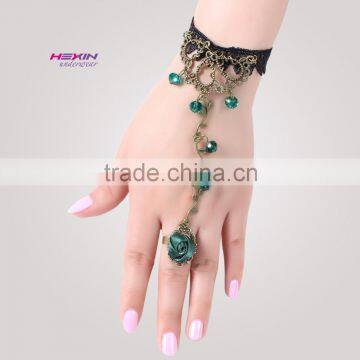 Green Fancy Bangles Cheap Wholesale Wedding Chura Bangles With Ring