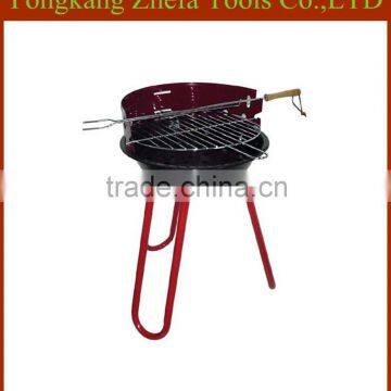 Promotion Three Legs Round Grill Windproof bbq grill with one skewer