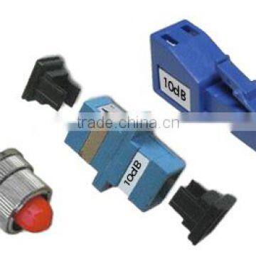 Fiber Optic Attenuators SC/FC/LC/ST/MU Different dB Female To Female Type Fixed Value Attenuators