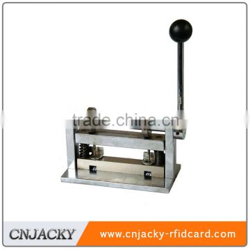 Punching press machine positioner /hole positoner PVC card