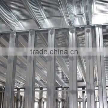 U Channel Track Galvanized Light Steel Keel for Wall Partition photo-2