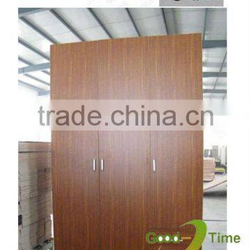 fsc 3 door modern melamine closet design factory