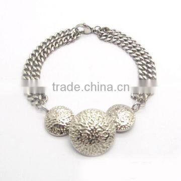 Big charms stainless steel curb chain bracelets import jewelry from china best imports wholesale jewelry made in china jewelry