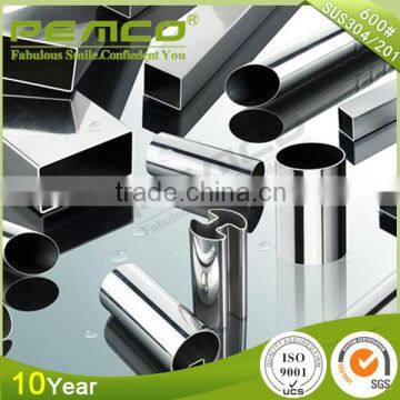 2015 Best Selling factory price Customizable 304 stainless welded pipe steel square tube