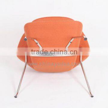 Furniture Factory Wholesale Fiberglass Lounge Womb Leisure Chair With Cushion Cashmere Womb Chair photo-6