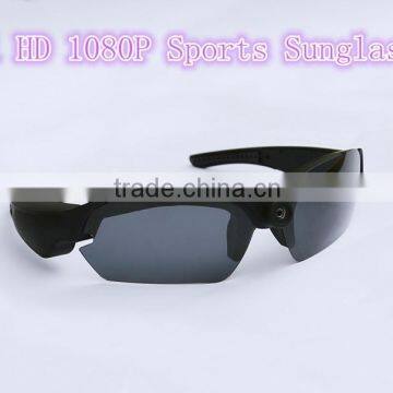 1080P Sports Sunglasses camera 142 degree 15M Pixel camera pinhold camera THB968