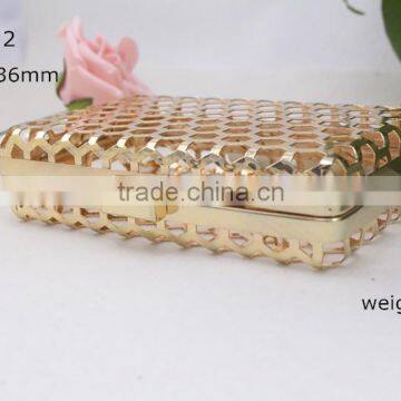 Guangzhou Metal Mesh Box Shape Purse Frame Clutch Bag Frame photo-2