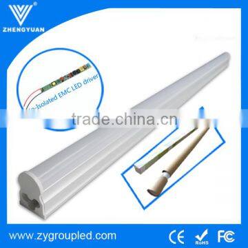 Integrated T5 led tube 2014 bestseller smd2835 tubular de led T5