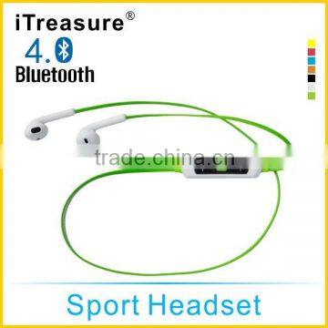 iTreasure stereo wireless CSR 4.1 bluetooth headphones headset for iphone 6