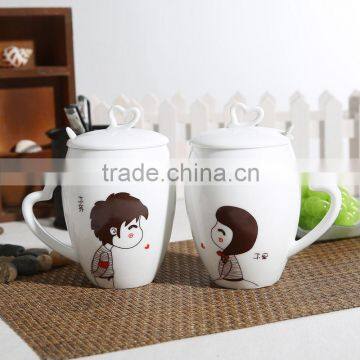 12oz white ceramic coffee mug for sublimation printing