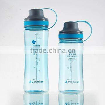BPA FREE customization new stylish plastic drinking water bottle with a handle