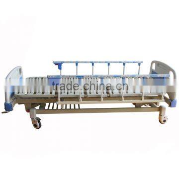 Height Adjustable 3 Manual Hospital Bed With Aluminum Side Rails photo-4