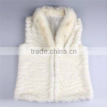 Sya hot sale new deisign fashion women fake fur vest