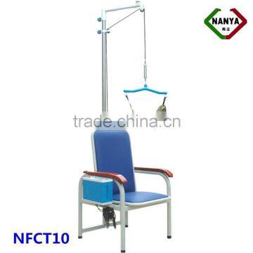 CE hospital chair with infusion support for patient