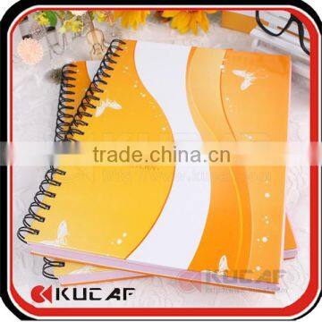 spiral bound paper address book