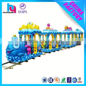 Amusement kiddie electric train kiddie ride