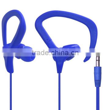 2016 New Design Sport Style Wired Earphones Earhook Design Earphones