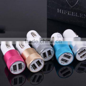 Dual USB Car Charger 2.1A