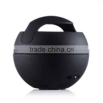 Bluetooth Mini Plastic Round Speaker With Led Flashlight photo-3