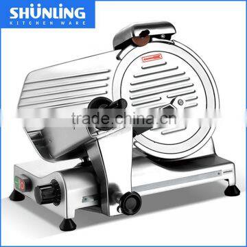 320w commercial Stainless Steel 250wblade semi-automatic meat slicer