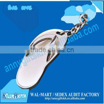 Wedding souvenirs slipper shape keychain