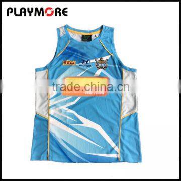 100% polyester quickdry sublimated basketball singlets