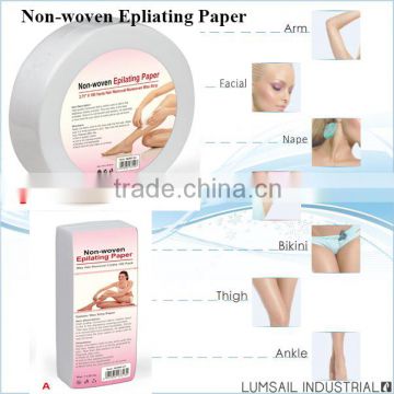 Hair Removal Depilatory Non-woven Depilatory Wax Strip Paper Roll Waxing