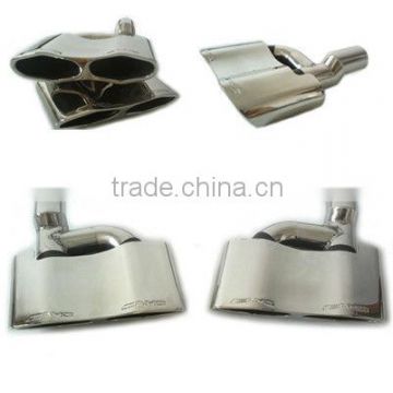 high quality s65 style muffler tips muffler exhaust tips for s-class w221 new