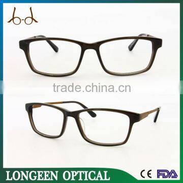 titan spectacle frame,acetate eyeglasses with metal temple