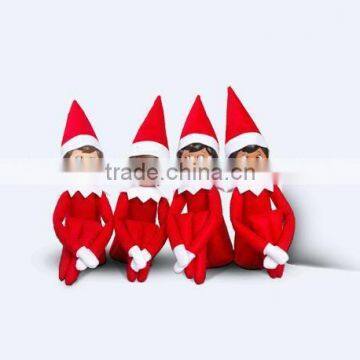 10 Style ELF On The Shelf Xmas Dolls And Soft Book 21*21cm Holiday Gift Elf on Shelf photo-6