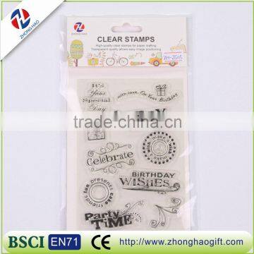 New design hot sale clear stamp