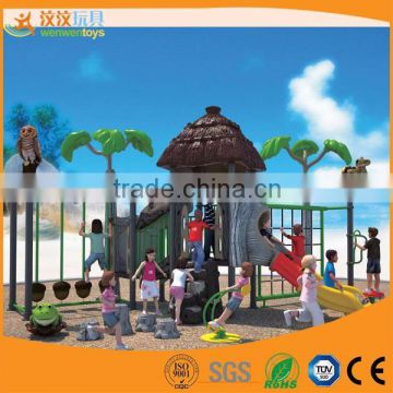 Customized children outdoor playground equipment LLDPE Material slide