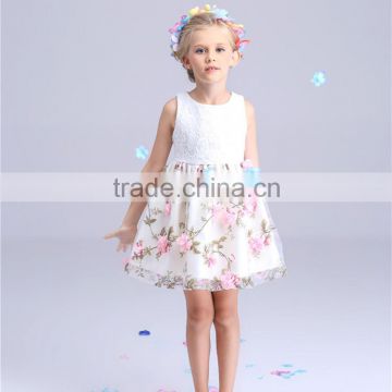 China supplier straps ball gown dresses for girls of 10 years old