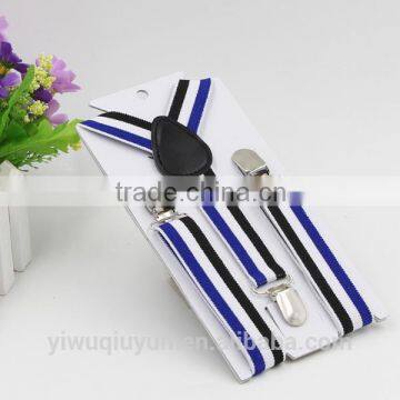 Stripe Suspenders Kids Braces 3 Clips Elastic Suspender For Boys Girls Suspenders Children Belt Baby Straps