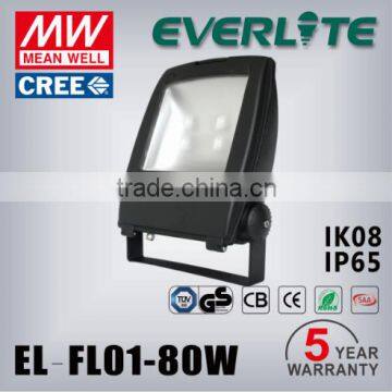 SAA certificate high bright high quality 100w led floodlight with Epistar and Meanwell