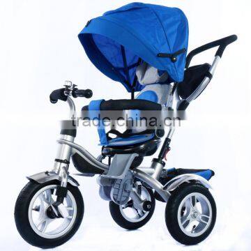 Cheap Price Kids Pedal Tricycle Baby Tricycle With Cnopy,Steel Frame Baby Tricycle With 3 Wheels photo-4