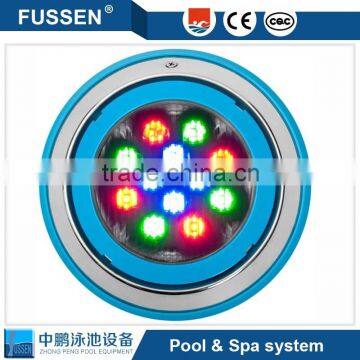 Outdoor lighting around pool area
