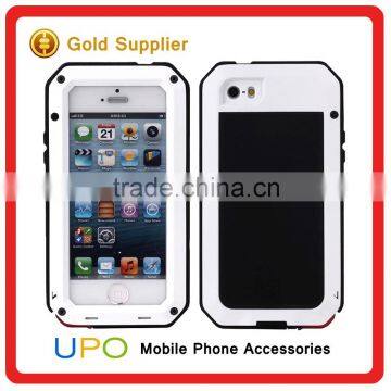 [UPO] New Arrival Fingerprint recognition Function Metal Defender Phone Cover Case for iPhone 5 5s