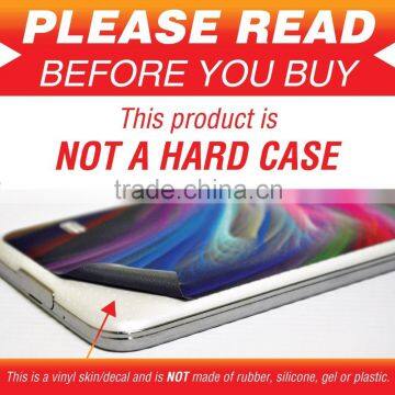 OEM Supplier ! Decal Vinyl Sticker Skin Cover For IPad Pro 12.9" , 3D White Carbon Fiber