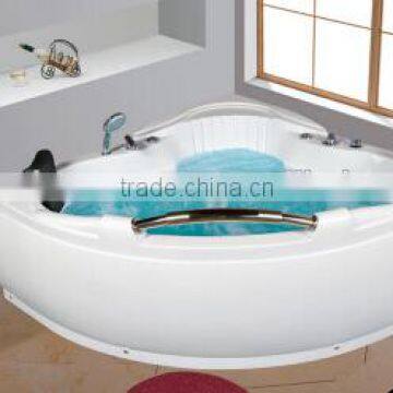 China supplier Bathroom Corner Whirlpool Bath tub CE Two People Indoor whirlpool massage bathtub 1500