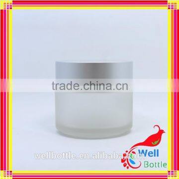 Glass Cosmetic Jar With 50ml Frosted Cosmetic Jar for Glass Cream Jar GJ594R