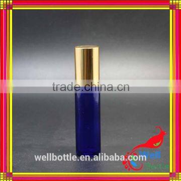 Providing Roll on Deodorant Bottle Hot Sale Blue Glass Roll on Bottle 5ml Refillable Roll on Bottle photo-4