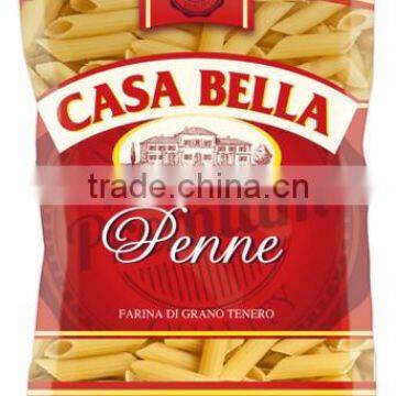 Soft Wheat Semolina Penne - 400 gr. Private Label Available. Made in EU.