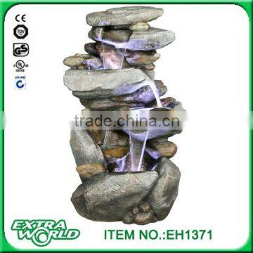 polyresin garden artificial fountain