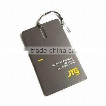 Custom Paper Clothing Hang Tag