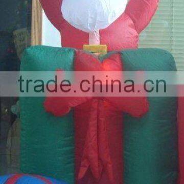 Inflatable Christmas decoration pop-up