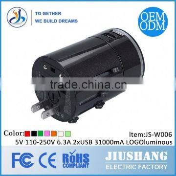 2015 Genjoy Popluar Funnest Best Electronic Gift Items With CE ROHS Multi-nation Travel Adapter photo-5
