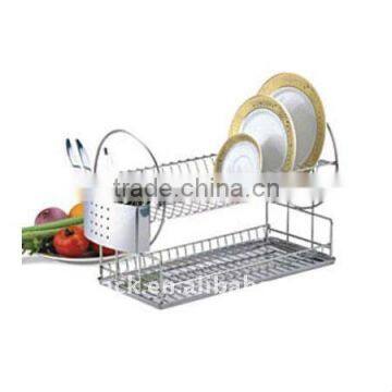 Standing metal plate frame in kitchen P-2606