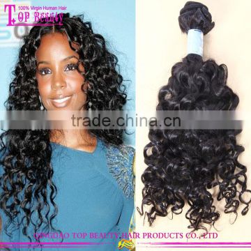 Wholesale price virgin malaysian curly hair 10a grade curly hair extension for black women