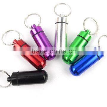 creative mini promotion gift keychain Aluminum medicine pot